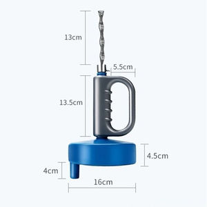 Reemplazo de alcantarillado de tubería de manivela manual, pegatina de plástico flexible, émbolo de inodoro - Product Image 6