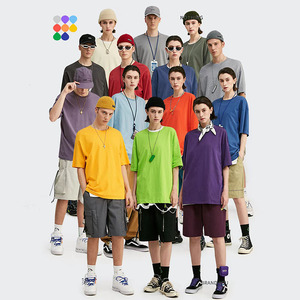 Toptan özel yeni tasarım % 100% pamuk boyutu xxxxxxl büyük boy yüksek kaliteli stok unisex tshirt - Product Image 1