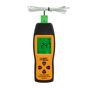 สำหรับ AS857A เครื่องวัดอุณหภูมิแบบดิจิตอล LCD แบบพกพา -200-700C เซ็นเซอร์เทอร์โมคัปเปิลชนิด K ความแม่นยำ 1.5/2C ขนาดเล็ก - Product Image 1