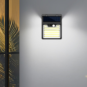 Solar Powered Outdoor Wall <b>Light</b> IP65 Waterproof With Motion <b>Sensor</b> For Garden Fence Villa Lighting 100x55x130mm - Product Image 2