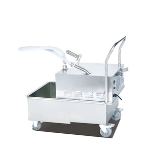 Macchina Professionale per Filtraggio Olio da Frittura con Carrello, Filtro per Olio da Cucina - Product Image 1