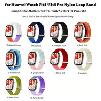 Bracelet de sport pour Huawei Watch Fit 5 Pro, réglable, pour femmes et hommes, bracelet en tissu respirant pour Huawei Fit 4 3 Fit5 Pro