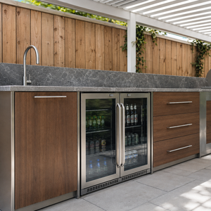 <span class=keywords><strong>Cuisine</strong></span> barbecue extérieure  et station de grill pour villas Four électrique encastré sur mesure et gril en acier inoxydable - Product Image 2