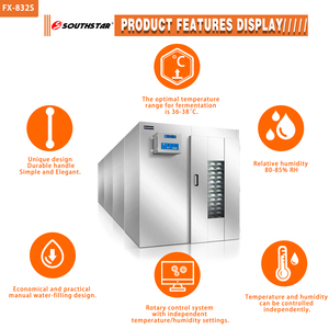 Equipo de Fermentación de Harina Eléctrico de Acero Inoxidable de Alta Calidad Southstar, 380V, Control Digital, Termostato Ajustable - Product Image 5