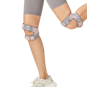 Rodillera Ajustable con Soporte Doble para Rótula, Almohadillas Deportivas para Baloncesto, Correr, Senderismo, Voleibol - Product Image 3