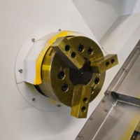 Centre de tournage CNC de haute précision TCK63-1000, tour à banc incliné à 45°, précision de positionnement de 0,003 mm, tourelle servo à 12 postes, 380V