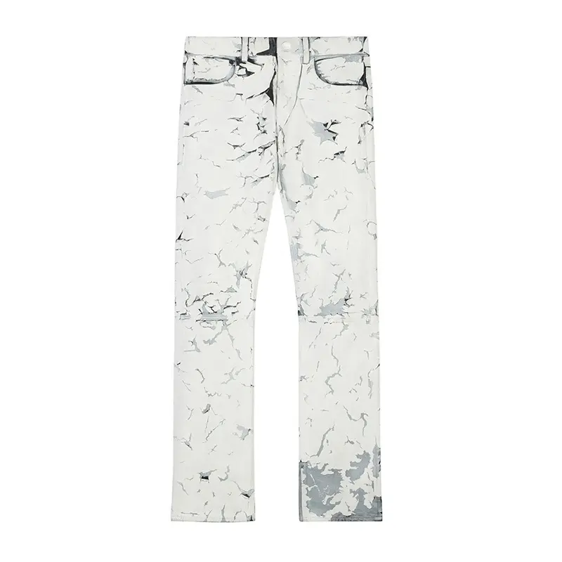DiZNEW Bulk Trendy Men Digital Print Jeans Denim Men's Pants men jeans pants