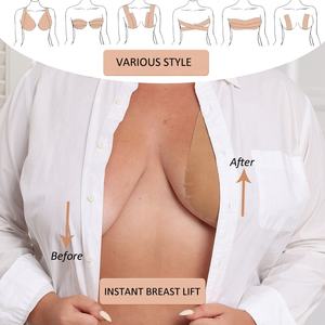 Accessoires Intimes Féminins – Vente en Gros Usine – Bande Adhésive Imperméable Nude et Noire pour Rehaussement de Poitrine – Bande Push-up pour le Corps - Product Image 5