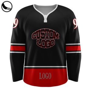 Maillot de hockey sur glace réversible par sublimation, taille chinoise 7XL - Product Image 1