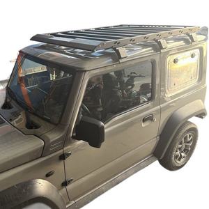 Galerie de Toit Universelle sur Mesure pour Berline Fourgonnette en Acier et Aluminium Vente en Gros, Barres de Toit pour <span class=keywords><strong>Voiture</strong></span> avec Supports de Bagages et <span class=keywords><strong>Porte</strong></span>-Vélo Plat pour 4x4 à Toit Rigide - Product Image 4