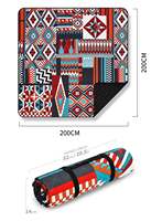 Accessoires de plage en plein air portable étanche pliant couverture de pique-nique sommeil camping tapis