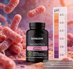 Tabletas Probióticas Personalizadas OEM para la Salud Digestiva Femenina, Mezcla de Probióticos, Enzimas Digestivas, Apoya la <span class=keywords><strong>Flora</strong></span> Intestinal, la Regularidad e Inmunidad - Product Image 2