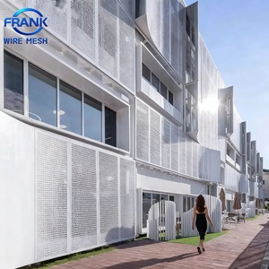 Tôles perforées en aluminium, acier inoxydable et galvanisé, rondes, carrées, à fentes, hexagonales pour revêtement mural/bâtiment - Product Image 5
