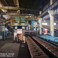 Línea de Moldeo Horizontal sin Frascos Totalmente Automática de Alta Eficiencia con Motor, Bomba y Rodamientos para Planta de Fundición de Arena Verde
