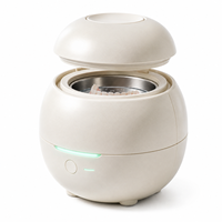 Nettoyeur ultrasonique portable de 200 ml pour appareils dentaires, avec fonction de minuterie, pour protège-dents, aligneurs et autres dispositifs dentaires