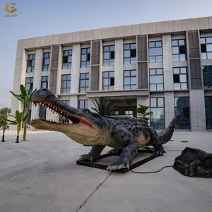SGAA32防水动物园公园仿真动物动画电子鳄鱼模型待售