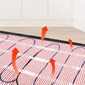 Sistema de calefacción de <span class=keywords><strong>suelo</strong></span> <span class=keywords><strong>radiante</strong></span> eléctrico de 110V/220V, diseño moderno para el baño del hogar, seguro, fácil instalación para <span class=keywords><strong>laminado</strong></span> de piedra de azulejo - Product Image 1