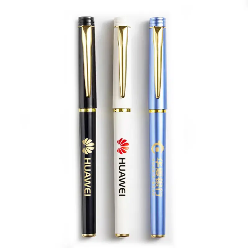 Gel Ink Pens Wholesale High Quality Good Writing Custom Logo Promotion Gel Pens