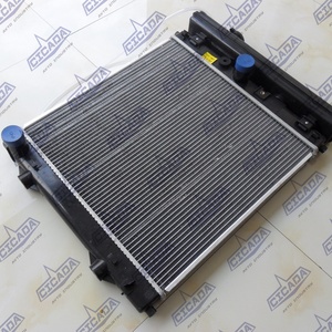 Plastic Aluminum Water <strong>Radiator</strong> for Perkins Genset 100 Series 2485B280 Engine 1033TG1 with Fan Housing <strong>Cover</strong> Shroud - Product Image 3