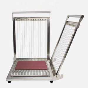 Nouvelle machine à découper carrée à double bras 40*40cm, à poussée manuelle, en acier inoxydable 304, pour chocolat, gâteau, <span class=keywords><strong>fromage</strong></span> et moulin à farine - Product Image 3