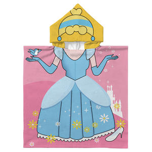 Serviettes <span class=keywords><strong>de</strong></span> bain carrées à capuche pour enfants, en microfibre ultra-fine tissée, séchage rapide, douces, à imprimé animal, sécurisées pour les enfants, pour la <span class=keywords><strong>plage</strong></span> et le lavage des mains - Product Image 5