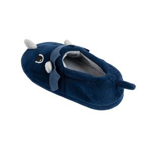 Fabrika satış ucuz fiyat ev ev terliği çocuklar çeşitli renkler sevimli kış kadife dinozor terlik erkek - Product Image 2