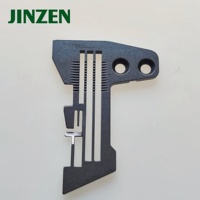 JINZEN E810 Plaque à aiguille pour SIRUBA 747 Machine à coudre à quatre fils Surjeteuse Machine industrielle Pièce de rechange Accessoires de couture