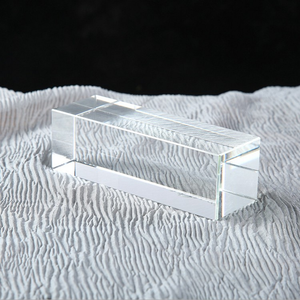 광주 저렴한 도매 고품질 k9 빈 크리스탈 큐브 레이저 조각 <span class=keywords><strong>3d</strong></span> 크리스탈 사진 프레임 - Product Image 5