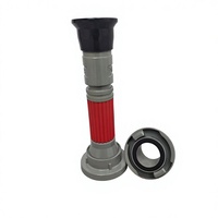 Lance d'incendie légère Hong'an DN65 en alliage d'aluminium, pistolet de lutte contre l'incendie de 2,5 pouces avec compatibilité de raccordement