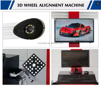 Machine d'alignement de roues automatique 3D SR/ShuangRui SR-V3D-KL, vitesse d'équilibrage 220 tr/min, poids maximal des roues 150 kg, puissance 2,2 kW, CE