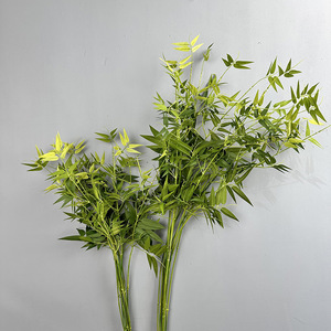 Hojas de Bambú Artificiales de Plástico, Planta Decorativa para Jardín, Adorno para el Hogar, Plantas Artificiales, Follaje Artificial, Vegetación - Product Image 4