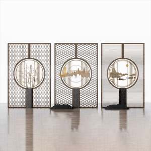 Divisor de Habitaciones Personalizado, M193, de Acero Inoxidable, Translúcido, Deslizante, Hecho a Mano, Impermeable - Product Image 5