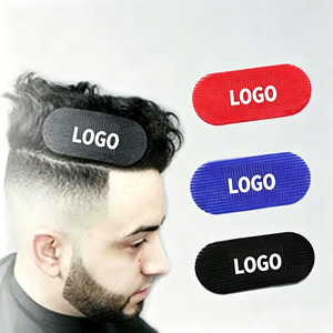 Patchs de fixation de <span class=keywords><strong>cheveux</strong></span> personnalisés avec logo, réutilisables, autocollants pour franges, accessoires auxiliaires de coiffure pour barbier - Product Image 4