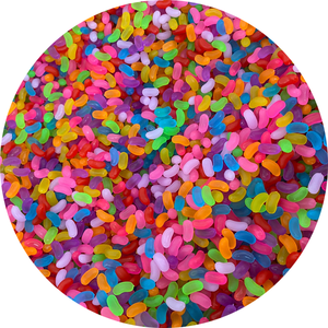 100 PIÈCES Bonbons Gélifiés Arc-en-ciel en Résine, Breloques pour Slime, Mini Bonbons <span class=keywords><strong>QQ</strong></span>, Accessoires DIY Alimentaires, Jouet pour Enfants, Remplissage pour Slime - Product Image 1