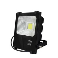 Projecteur LED COB en aluminium étanche IP65 Shingel 50W-500W 5000K Lumière du jour Angle de faisceau 120° Haute luminosité Certifié RoHS/CE