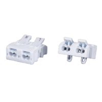 Connecteur de câblage rapide BELEKS 2 broches haute température 450V 20-16 AWG, bornier électrique mince T110 avec contact en acier inoxydable