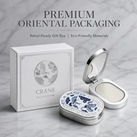 Baume de parfum solide premium MLM avec étui à couvercle rabattable pour les voyages et la fragrance quotidienne, fabricant OEM de marque privée