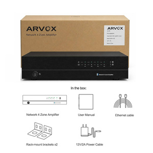 Amplificateur de streaming professionnel 8 canaux multi-zones pour maison intelligente, contrôlé par application, avec mixeur audio <span class=keywords><strong>WiFi</strong></span> - Product Image 6