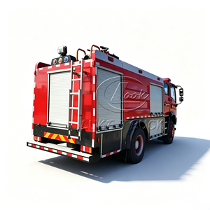Camion de pompiers tout-terrain multifonctionnel neuf, 4x4, roues motrices, 5M3, camion de pompiers à mousse, haute qualité, à vendre - Product Image 1