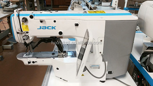 Новый высококачественный Джек JK-1900GH электронный бартак и кнопка канализации компьютеризированная Промышленная швейная машина - Product Image 2