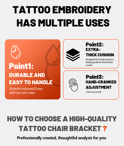 Height Adjustable Metal Tattoo Hand Rest <b>Work</b> <b>Station</b> Ergonomic Stand for Long Session Use - Product Image 6