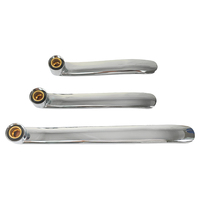 Accessoires de robinet de salle de bains de cuisine en acier inoxydable tuyau de sortie de bassin personnalisé tuyau de bec mélangeur de type s plat pour robinet d'évier