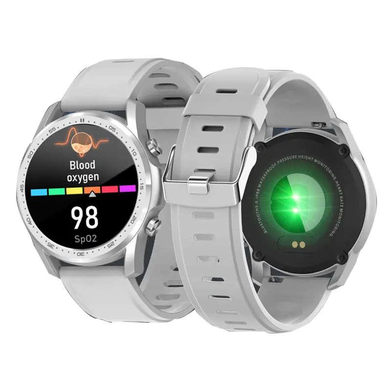 Maxtop 1.28 IPS מלא מסך Smartwatch שיחת תזכורת שיא לוח שנה מרחוק מצלמה עגול חכם שעון לחץ דם צג