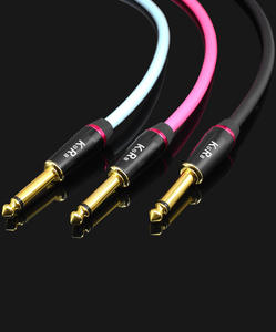 Coderas de alta calidad y cabezal recto, <span class=keywords><strong>cable</strong></span> de <span class=keywords><strong>guitarra</strong></span> de línea de conexión, multicolor, gran oferta - Product Image 4
