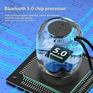 Portable Outdoor Mini Fabric Wireless <strong>Bluetooth</strong> <strong>Speaker</strong> <strong>with</strong> RGB LED Light Deep Bass 309 <strong>Bluetooth</strong> <strong>Speaker</strong> - Product Image 4