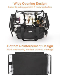 <span class=keywords><strong>Sac</strong></span> de maquillage en PVC transparent avec logo personnalisé, grande capacité, étanche, organiseur de cosmétiques, <span class=keywords><strong>sac</strong></span> fourre-tout, sacs pour femmes, <span class=keywords><strong>sac</strong></span> à main femme, vente en gros - Product Image 5