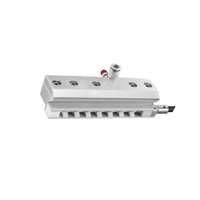 Couteau à air ionique circulaire à haut débit d'air, diamètre intérieur 8 mm, éliminateur de charge statique, séchage rapide, protection antistatique contre l'humidité