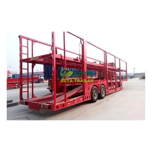 Thủy lực tải xe tải Hauler 2 tầng kèm theo vận chuyển 40 tấn <span class=keywords><strong>6</strong></span> <span class=keywords><strong>10</strong></span> 12 15 xe vận chuyển xe trailer - Product Image 3