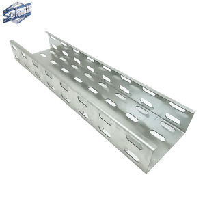 Offre Spéciale : Chemin de câbles industriel en acier ventilé et perforé avec surface passivée et accessoires - Product Image 4