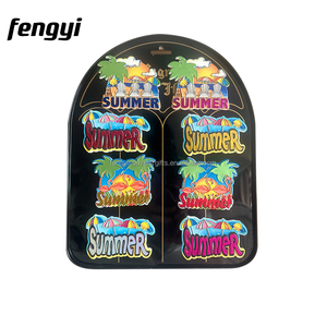 Personalizado Summer Vibes surf flamenco playa <span class=keywords><strong>nevera</strong></span> imán resina imanes <span class=keywords><strong>nevera</strong></span> recuerdo imanes - Product Image 5